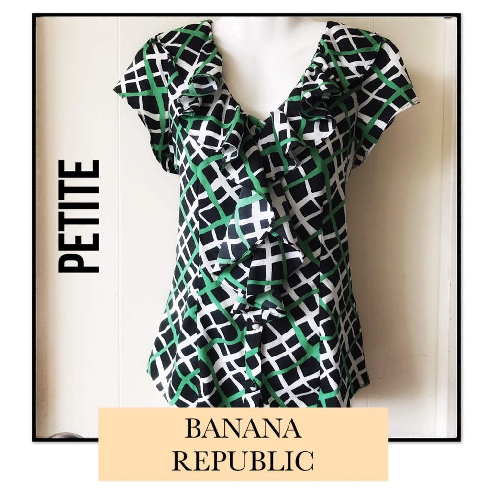 Small Petite Banana Republic Top